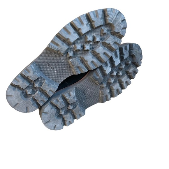 Madewell The Citywalk Lugsole Hiker Boot in Suede Leather, True black, size 9 - Picture 8 of 11